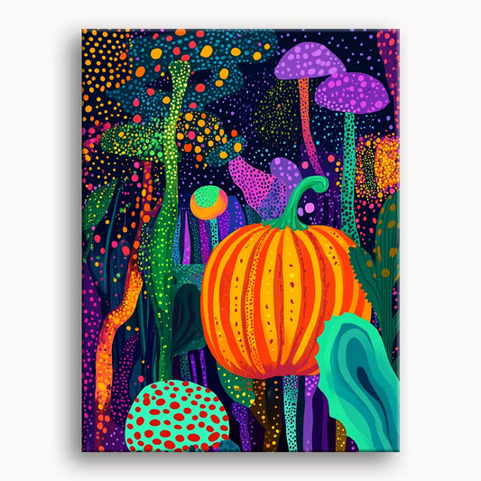 Whimsical Dotty Gourd 5