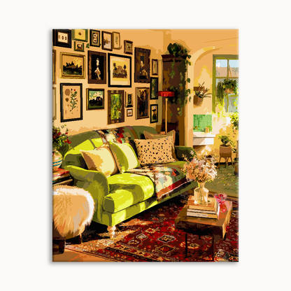 Whimsical Interior Paint By Numbers