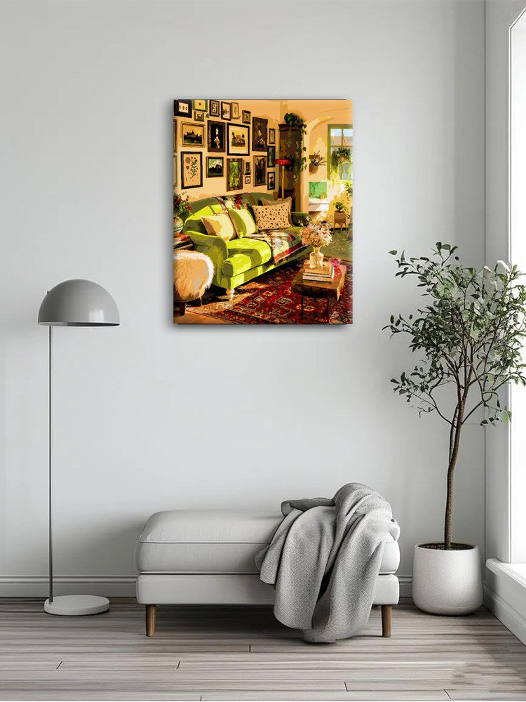 Whimsical Interior Paint By Numbers