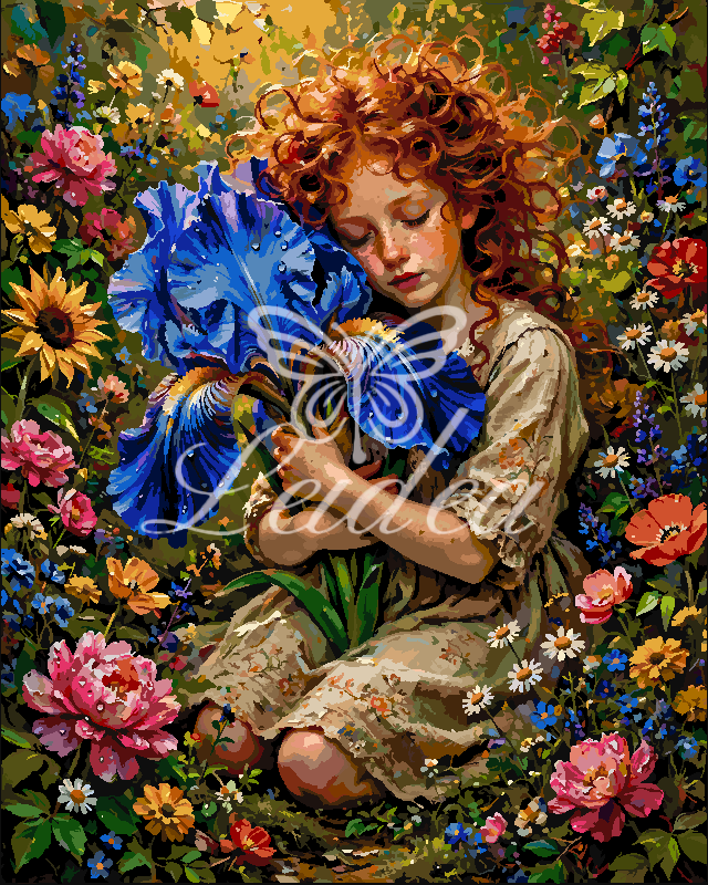 Wild Iris Girl