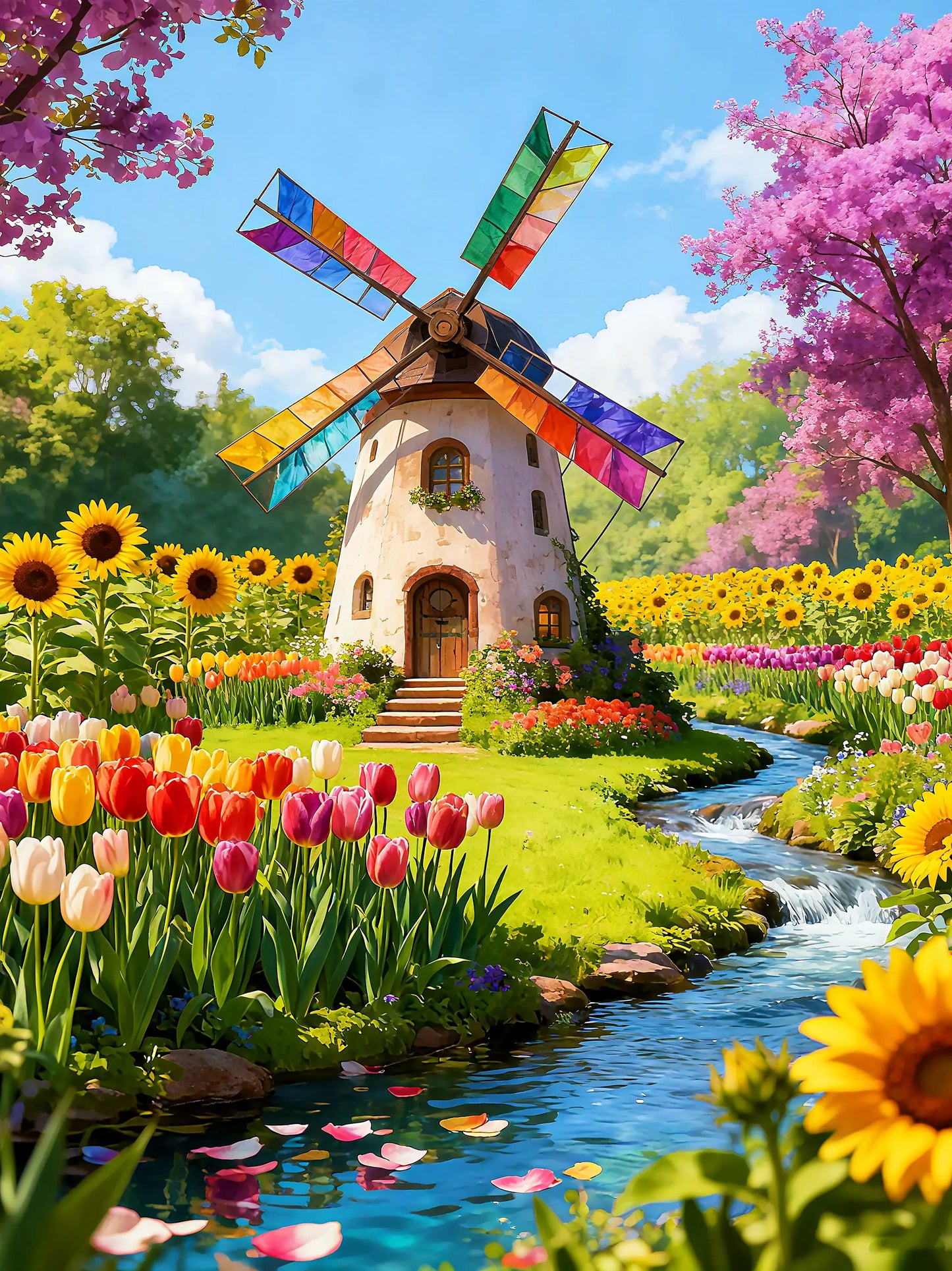 Windmill garden
